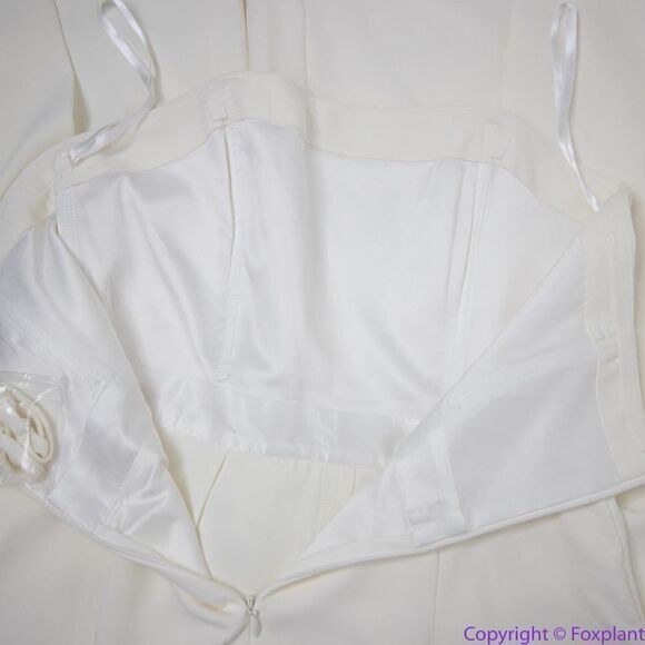 NEW White House Black Market Convertible Strapless Split-Leg Jumpsuit, 10 - Picture 12 of 15